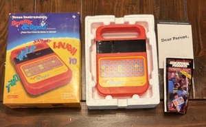Vintage Speak & Spell Texas Instruments 1987 EUC mit Box - Bild 1 von 9