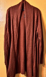 Torrid  Cardigan Drape Front Sweater Bronze Size 3X - Picture 1 of 8