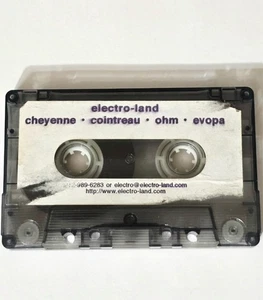 ELECTRO LAND 1990s EDM HOUSE DEMO CASSETTE TAPE ELECTRONIC RAVE DJ DANCE 60 MIX - Picture 1 of 11