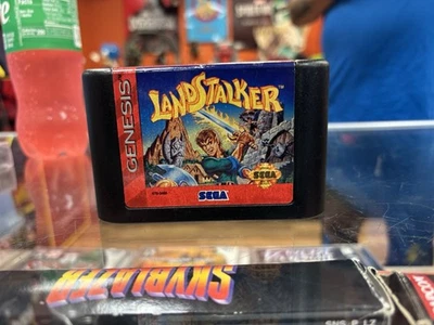 Cartucho de videojuego Landstalker SEGA Genesis 1993 solo probado funciona original Foto 1 de 4