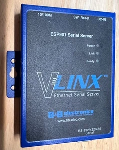 VLINX Ethernet Serial Server ESP901 1 PORT ETHERNET SERIAL SERVER - Picture 1 of 4