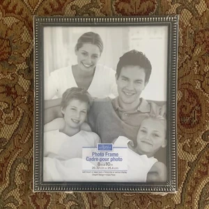 Marco de fotos Special Moments Memories negro 8x10 panel de vidrio decorativo nuevo en paquete - Imagen 1 de 6
