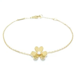Bracciale Van Cleef & Arpels VCARP0J200 Frivole in oro giallo 18 carati Mini ... - Foto 1 di 8