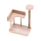 1:12 Dollhouse Mini Wooden Petcat Tree Tower Toy Cat Climbing Rack For Dollho Ma