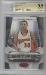 2009-10 Stephen Curry rojo potencial radiocontrol certificado - BGS 9,5 gema como nuevo... #43/100 - Imagen 1 de 1