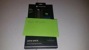 mophie juice pack Battery Case for iPhone 6s Plus / 6 Plus (2,600mAh) Black READ - Picture 1 of 5