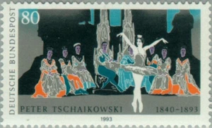 BRD FRG #Mi1702 MNH 1993 Tchaikovsky Swan Lake Ballet Music [1814] - Picture 1 of 1