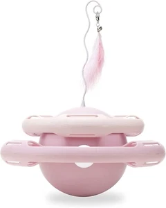 Haustier Katze Crazy Ball Scheibe interaktives Spielzeug Unterhaltungsplatte Trilaminar lustiges Spielzeug - Bild 1 von 7