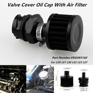 1PCS Billet CNC Valve Cover Oil Cap w/ Breather For LSX LS1 LS6 LS2 LS3 LS7 AN10
