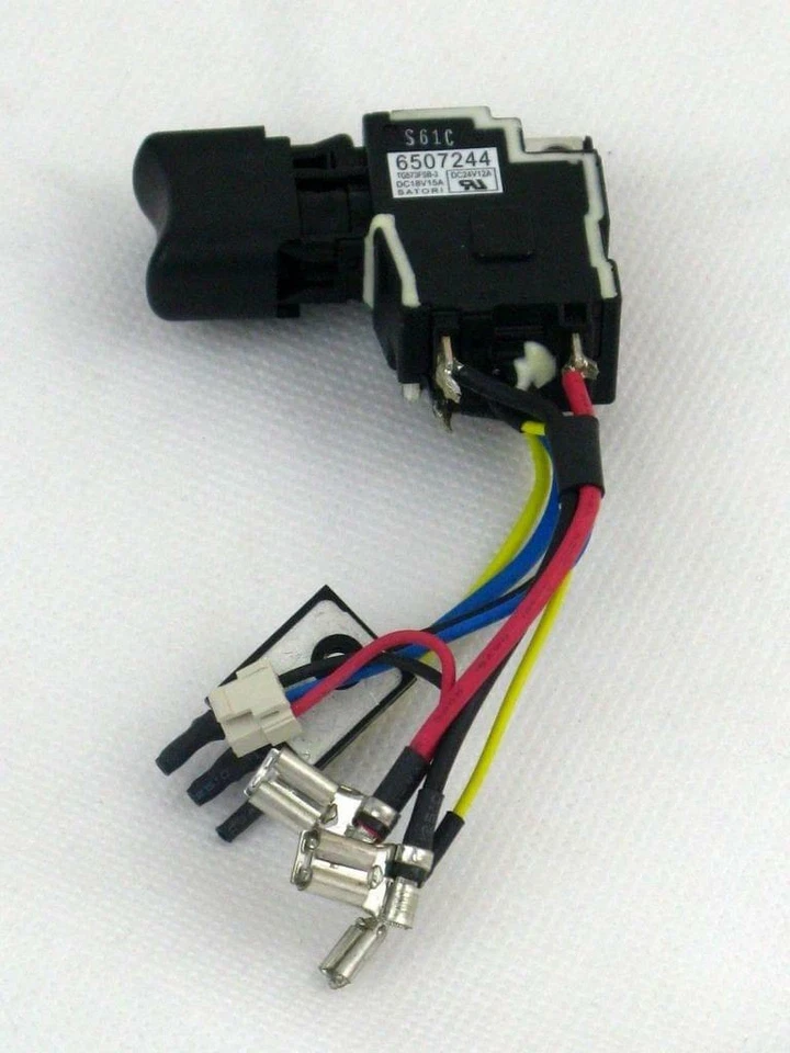 GENUINE MAKITA SWITCH 650724-4 - DHP448, DHP458, DDF458, DDF448, BHP448, BHP458