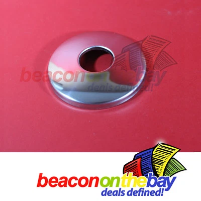 GENERIC 4x Chrome Flange For Shower Tap Bathroom Kitchen Sink Washbasin Bath Tub Laundry