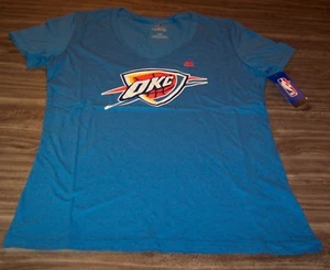 WOMEN'S TEEN OKLAHOMA CITY THUNDER OKC NBA BASKETBALL T-shirt LARGE NEW w/ TAG - Picture 1 of 3