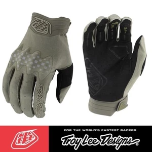 Troy Lee Designs Gambit MTB Olive Gloves - D30 Knuckle Protection MTB Gloves - Picture 1 of 2