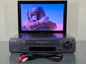 SHARP VC-A542U VCR Video Cassette Recorder VHS Player No Remote - TESTED - Picture 1 of 11