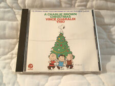 VINCE GUARALDI TRIO A CHARLIE BROWN CHRISTMAS CD FANTASY JAZZ SOUNDTRACK 1988