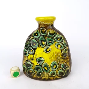 DUEMLER & BREIDEN, Vase, Keramik, FAT LAVA, MCM Ceramics, W. Germany, 1960er - Bild 1 von 9