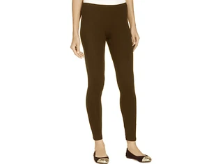 HUE Leggings Womens Size Small EDV Cotton Stretchy • Espresso Brown U14635 • NWT - Picture 1 of 5