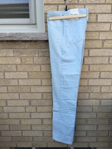 🔷 NEW JOSEPH ABBOUD 30W X 35L COTTON POWDER LIGHT BLUE PANTS 🔷 - Picture 1 of 10