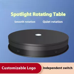 Aufsteller 360° elektrisch drehbar motorisiert Drehteller Display ABS Sockel - Bild 1 von 16