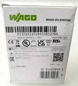 New WAGO 750-435 PLC Module 750 435 - Picture 1 of 1