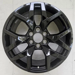 Chevrolet Suburban Tahoe GMC Yukon 20"x9" Factory OEM Wheel 2022-2024 Rim Black - Picture 1 of 11