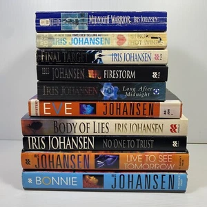 10 Lot Iris Johansen- Strong Hot Winds, No One to Trust, Body of Lies, Bonnie,+6 - Picture 1 of 23