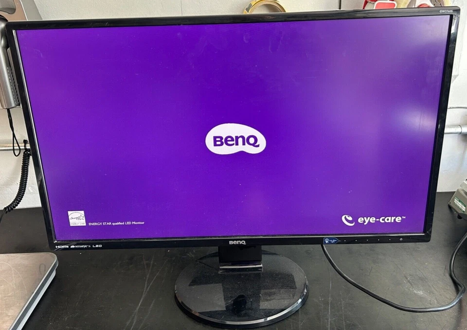 BENQ GL2760B 27" Full HD 1080p TN LED Backlight Monitor - HDMI VGA DVI - Image 1 of 4