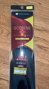 Sensationnel goddess 100% remi human hair natural yaki color 1 14” - Picture 1 of 2