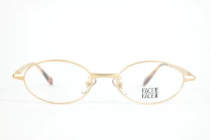 Face a Face Vista 900 gold oval Brillengestell Brille eyeglasses NEU - Imagen 1 de 6