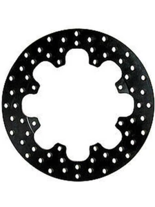 Wilwood Brake Rotor Cross-Drilled Steel Natural Universal Each (160-0525) - Picture 1 of 12