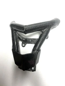 REAL CARBON FIBER YAMAHA RAPTOR 700R SE 06-2025 FRONT GRAB BAR BUMPER COVER - Bild 1 von 11