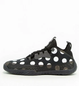 NEW adidas Harden Vol 5 Futurenatural Polka Dot Black Basketball Sneaker H68597 - Picture 1 of 5