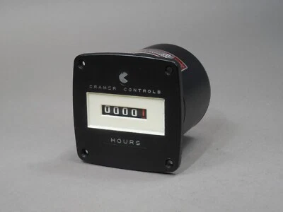 Cramer Time Totalizer 632S Range in Hours NSN 6645-00-618-9496 NOS New Old Stock - Image 1 of 4