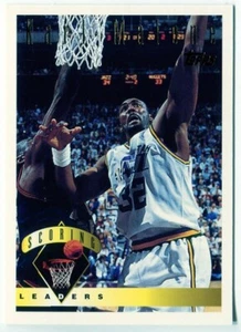 1995-96 Topps #9 Karl Malone Utah Jazz - Scoring Leaders - Picture 1 of 2