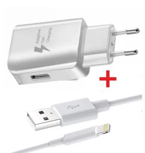 PH26Ⓡ Pack Chargeur rapide 3A + Câble iPhone 8 / 8 Plus - Zdjęcie 1 z 3