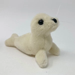 Seal Pups 100% Wool 3" Plush Stuffed Toy by Dakin VTG 1983 (New) - Picture 1 of 4