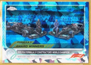 2022 Topps Chrome Sapphire Formula 1 ##197 Mercedes-AMG Petronas F1 Team - Photo 1 sur 2