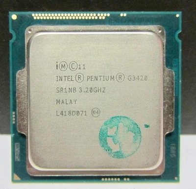 Intel Pentium Dual Core G3420 3.20GHz LGA1150 3MB CPU Processor SR1NB - Image 1 of 2