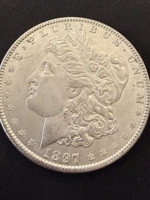 Splendid Morgan silver Dollar 1897 - Image 1 of 2