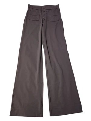 Pantalones Halara Mujer M Alto Cintura Alta Bolsillos Cintura Elástica Rojo Profundo Gris Foto 1 de 4