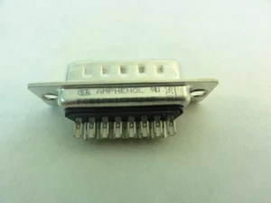 206733 New-No Box; Amphenol FCE17A15PM240 Lot-4 D-Sub Plug; 15 Position - Picture 1 of 3