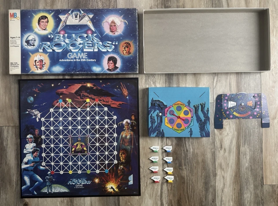 1979 BUCK ROGERS GAME- ADVENTURES IN THE 25TH CENTURY - MILTON BRADLEY COMPLETE! - Image 1 of 4