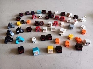 LEGO BULK LOT 54 MINECRAFT ANIMAL HEADS SPIDERS COWS HORSE FOX MORE - Picture 1 of 3