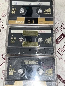 Vintage Cassette Tapes 3 Mixtapes Set If Off BB34 & Tribe Called Quest - Picture 1 of 4