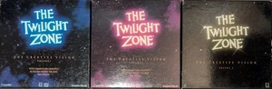 Twilight Zone Creative Vision Volumes 1 2 3 Laserdisc LD Box Set LOT VG free shp - Picture 1 of 12