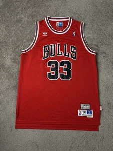Vintage Jersey Adidas Chicago Bulls #33 Scottie Pippen Basketball NBA, Size XXL - Picture 1 of 10