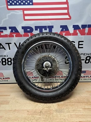 70 Triumph TR25 奖杯后轮组件轴轮毂链轮 TR25 250 4-18  — 第 1/4 张图片