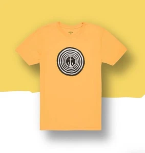 NWT CAPTAIN FIN CAPTAIN ZONE GOLD MENS TSHIRT LARGE - Picture 1 of 3