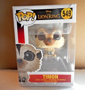 Funko Pop 2019! Disney: Der König der Löwen: Timon Vinyl Figur #549 - Bild 1 von 5