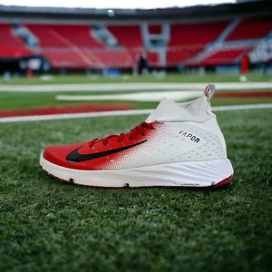 Nike Vapor Intocable Speed Turf 2 Fútbol Blanco Rojo Hombres 13 - AO8744-107 - Imagen 1 de 16